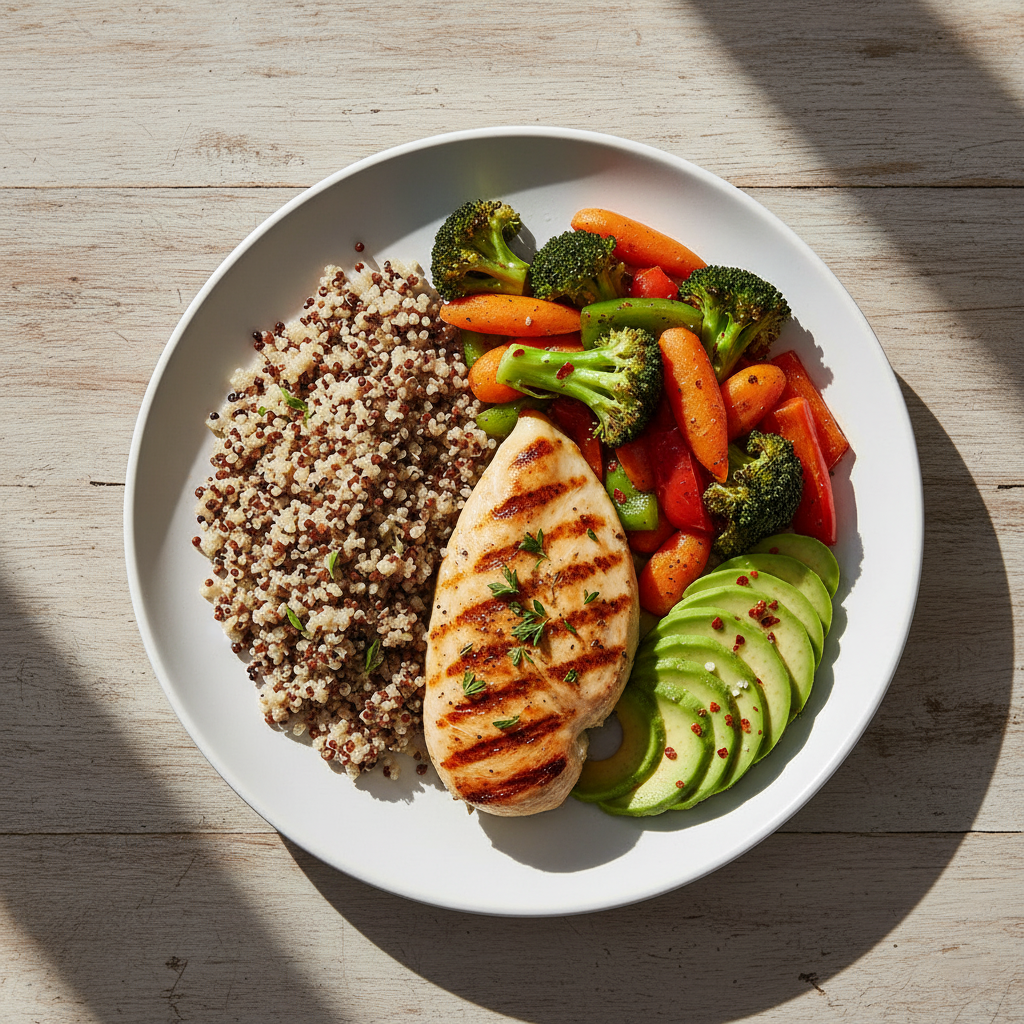 Healthy Balanced Plate