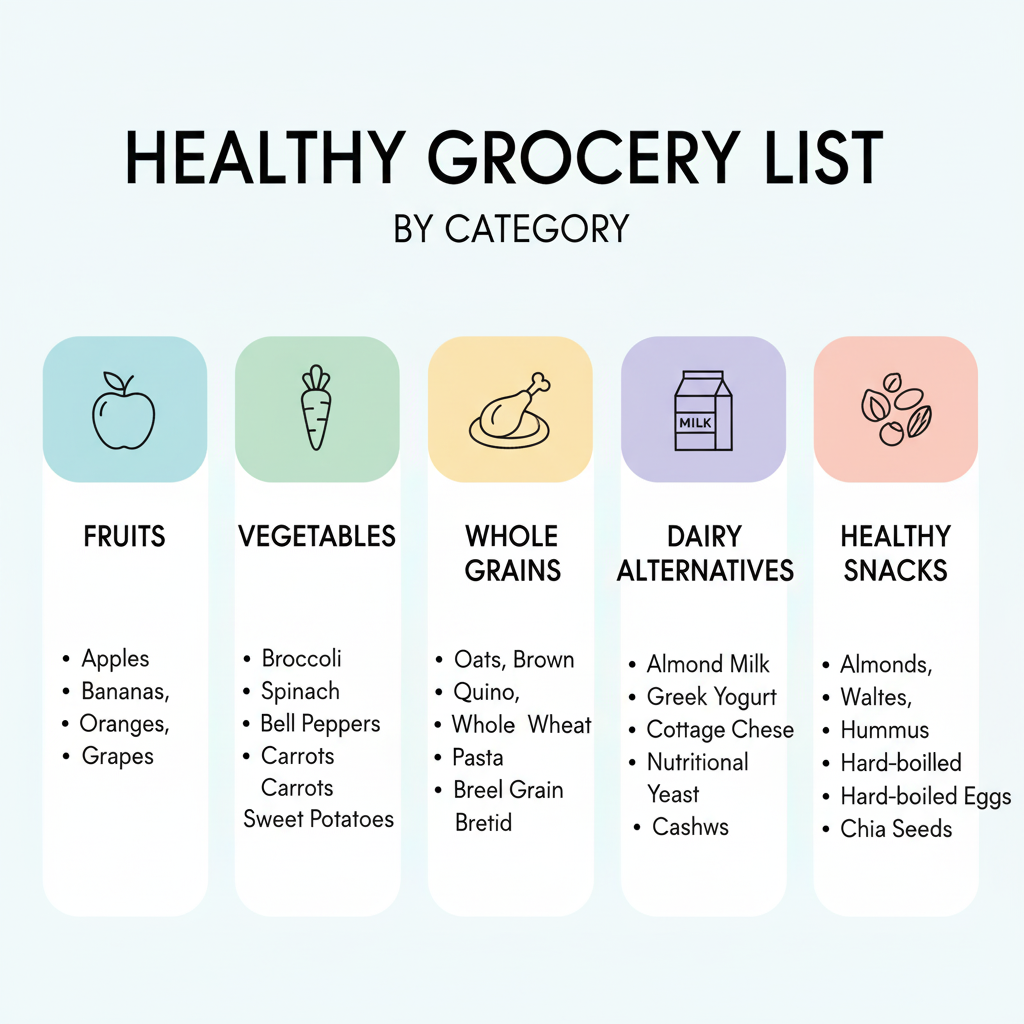 Healthy Grocery List