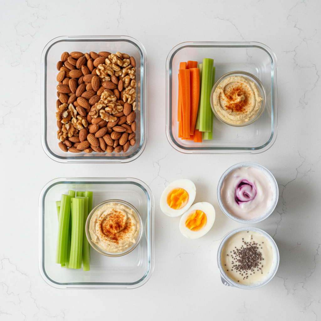 Healthy Snacks Section