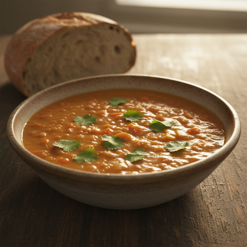 Lentil Soup with Fresh Herbs