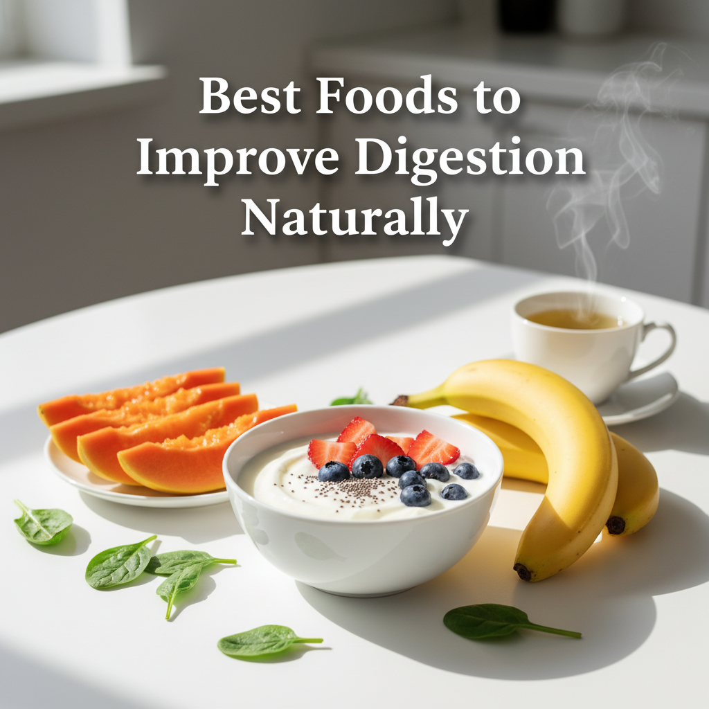 Best Foods to Improve Digestion Naturally
