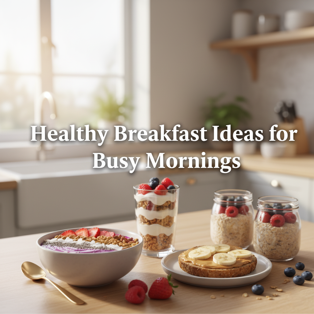 Healthy Breakfast Ideas for Busy Mornings