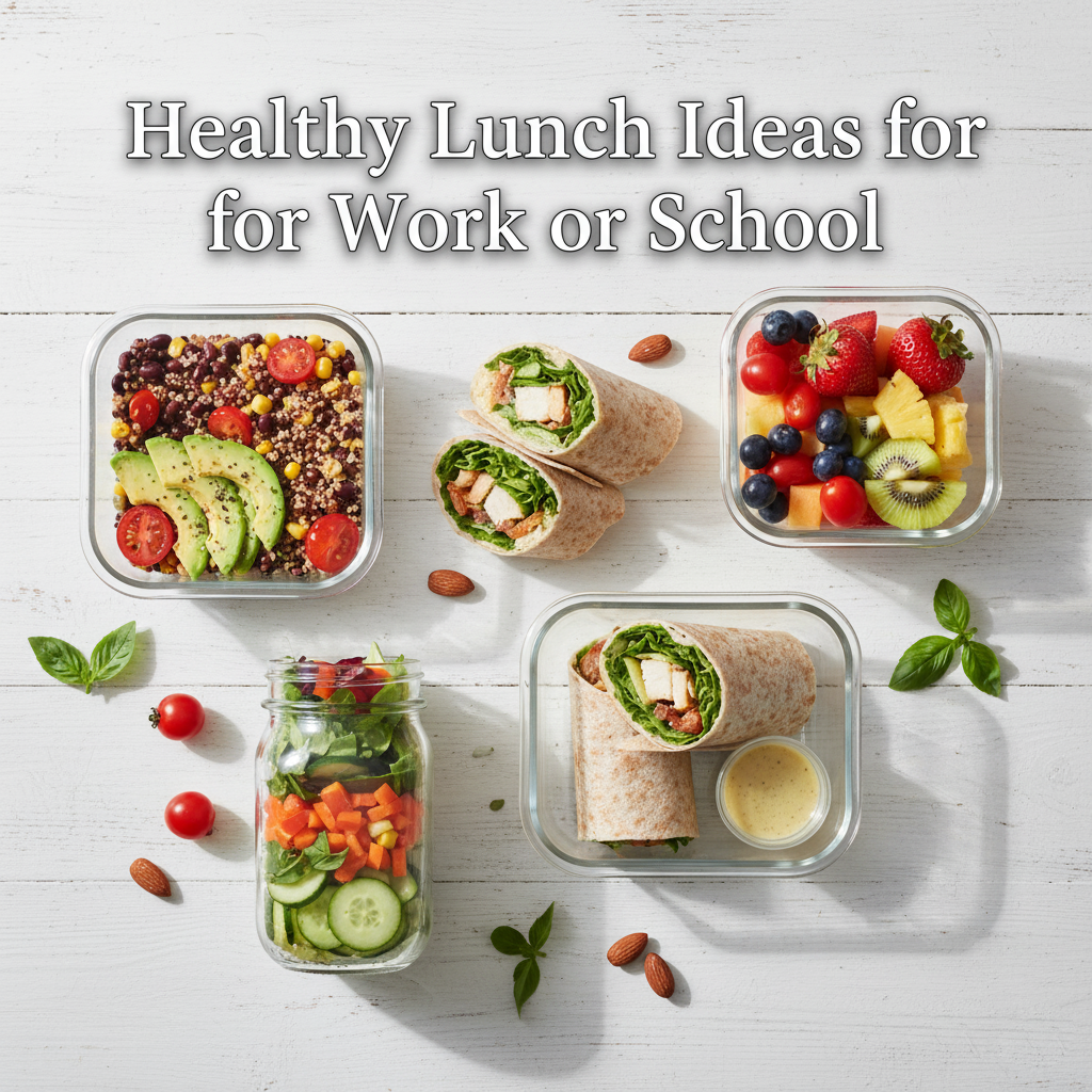 Healthy Lunch Ideas for Work or School