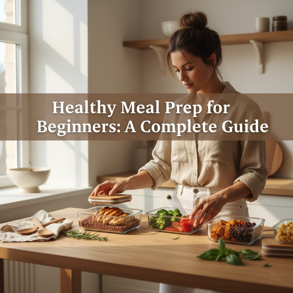 Healthy Meal Prep for Beginners A Complete Guide