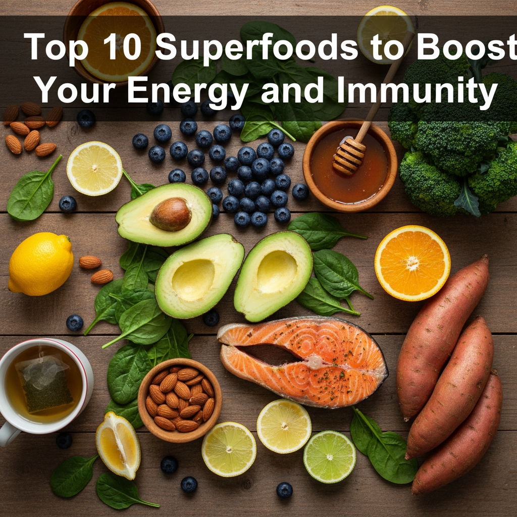 Top 10 Superfoods to Boost Your Energy and Immunity